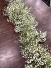 babys breath garland
